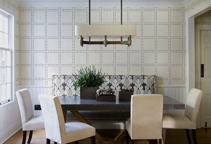 Banquette And Side Chairs