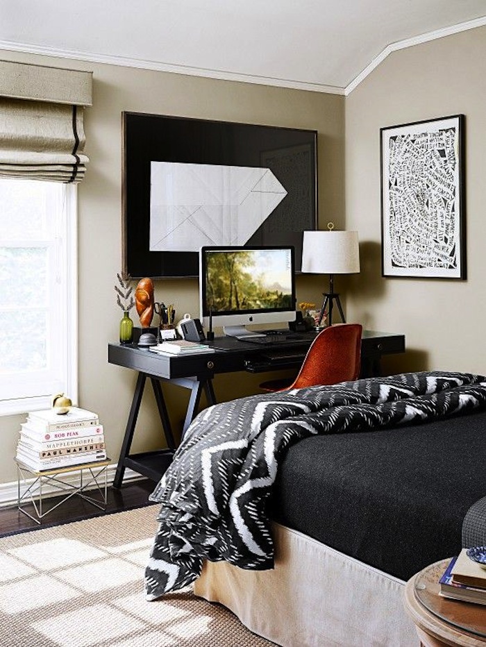 15 Awesome Bedrooms With Home Office Space