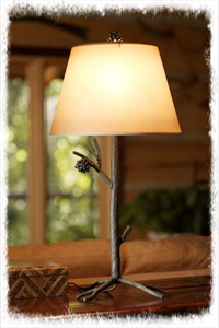 Wrought Iron Table Lamps