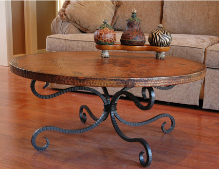 Timeless Wrought Iron - Alexander Coffee Table