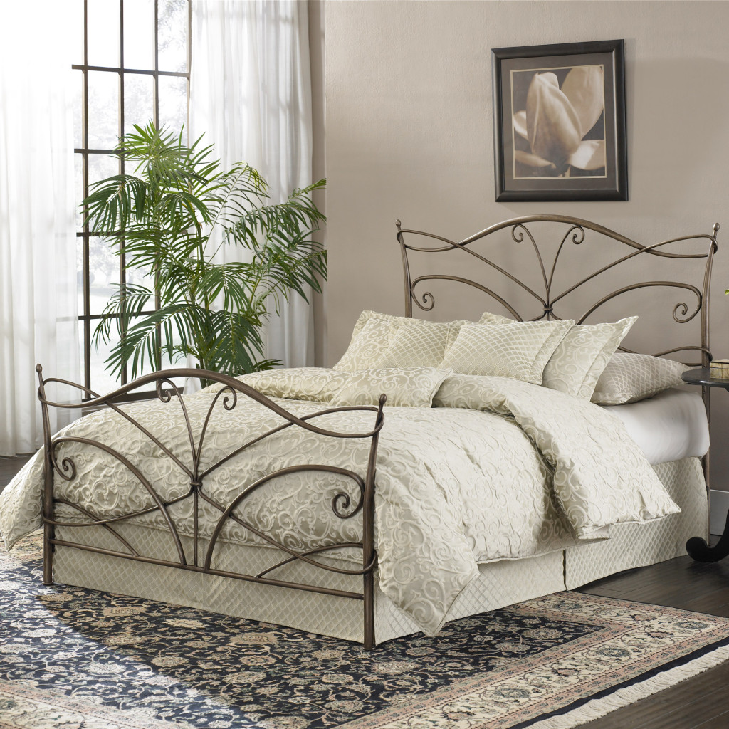Romance The Bedroom With A Decorative Wrought Iron Bed Artisan Crafted Iron Furnishings And Decor Blog