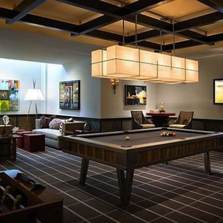 Pub Tables in the Game Room | Artisan Crafted Iron Furnishings and ...