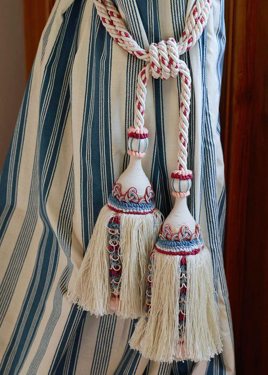 Red, White and Blue Tassels